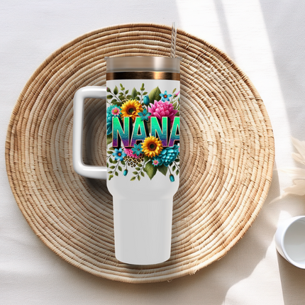 Nana, Gigi, Floral, UV Wrap, Mothers Day, Gift Ideas