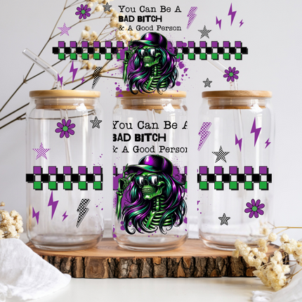 Sarcastic UV Cup Wrap, Good Person Bad B