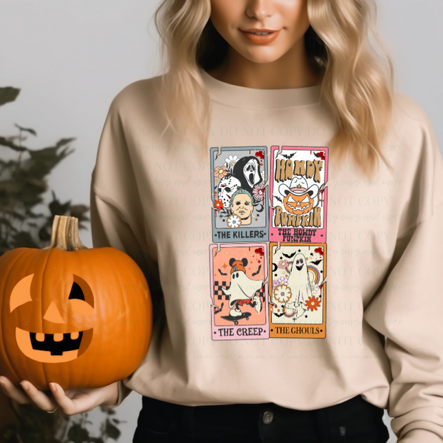 Halloween Tarot Cards-PNG