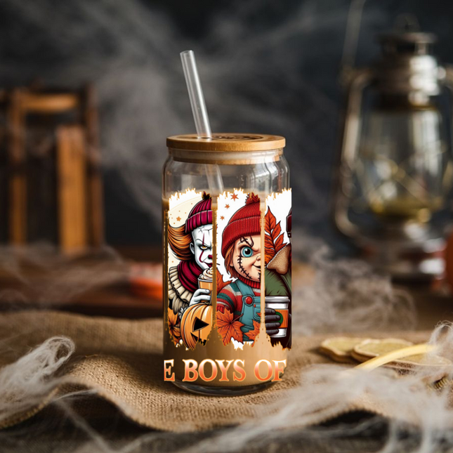 The Boys of Fall, Halloween, UV Cup Wrap, Horror Characters, Fall