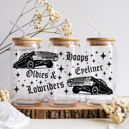 Oldies & Lowriders, Hoops & Lashes UV Wrap