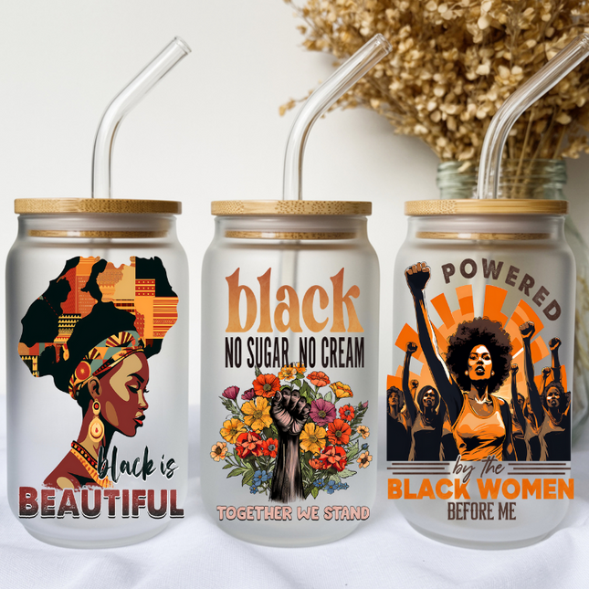 Black Is Beautiful, African Heritage, Black History, UV Wrap