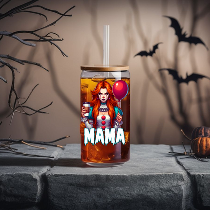 Horror Mama, UV Decal, Halloween