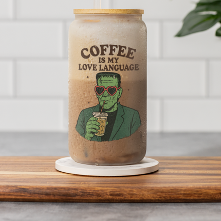 Coffee is my love language, UV Decal, Coffee