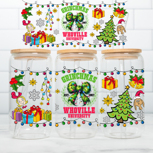 Whoville University, UV Wrap, Grinchmas, Christmas Movie, Holidays