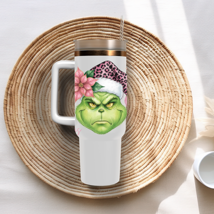 Pink Grinch UV Cup Wrap