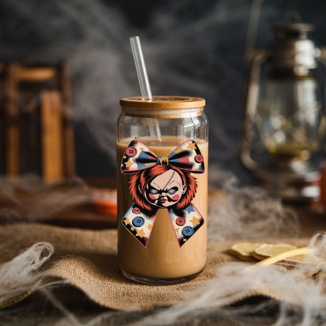 Chucky Coquette Bow UV Decal