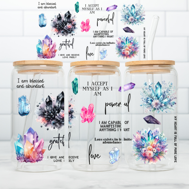 Crystal Affirmations UV Cup Wrap