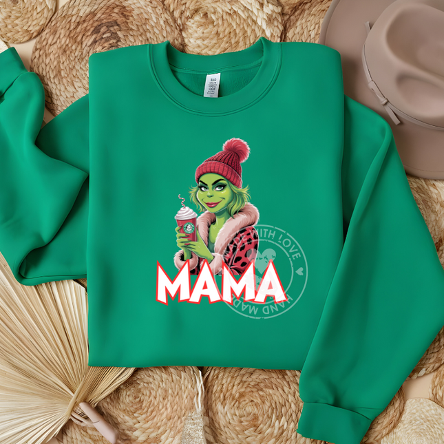 Mama Grinch, Grinchmas, DTF Transfer