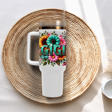 Nana, Gigi, Floral, UV Wrap, Mothers Day, Gift Ideas