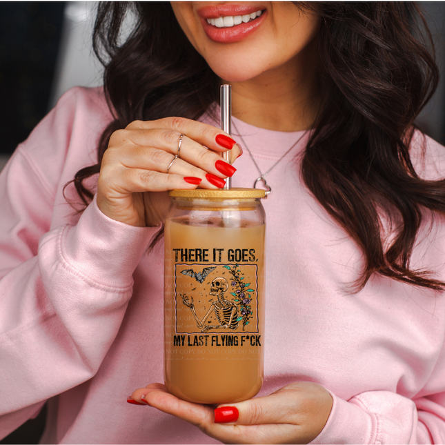 There it goes, Funny, Sarcastic, UV, Sticker, Decal