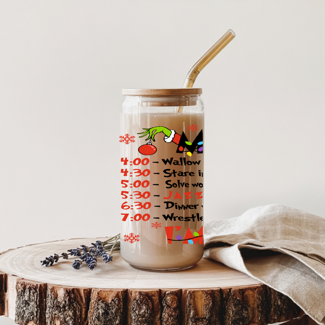 Grinch, My Day, UV Cup Wrap, Grinchmas