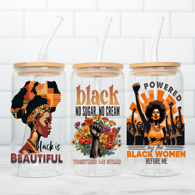 Black Is Beautiful, African Heritage, Black History, UV Wrap