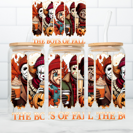 The Boys of Fall, Halloween, UV Cup Wrap, Horror Characters, Fall