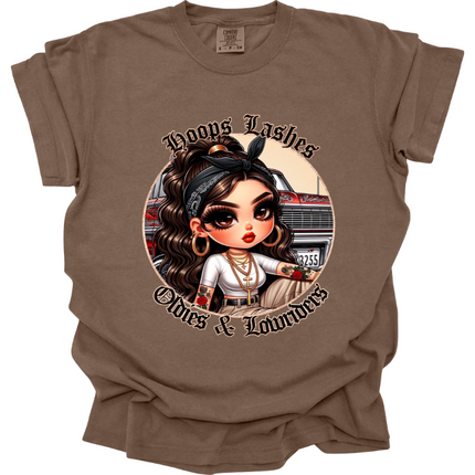 Lowriders, Chicana, Tshirt