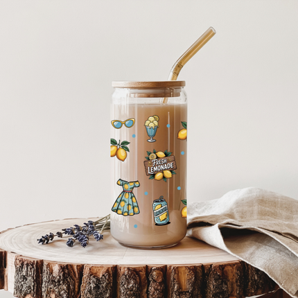 Italian Summer, Girlie, Lemons, UV Cup Wrap