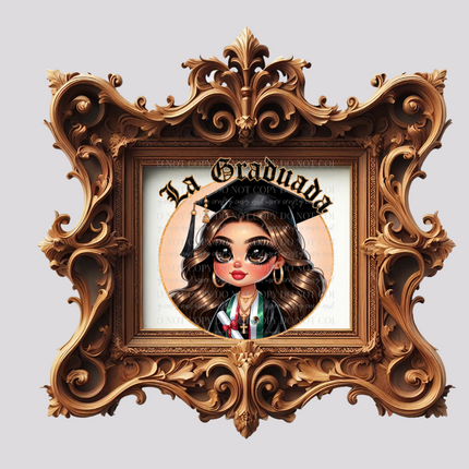 La Graduada, DTF Transfer, Latina