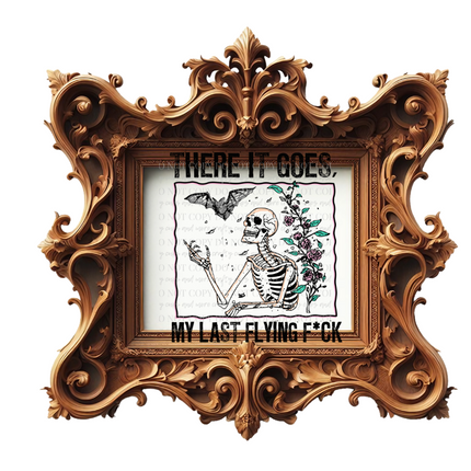 There it goes, Funny, Sarcastic, UV, Sticker, Decal