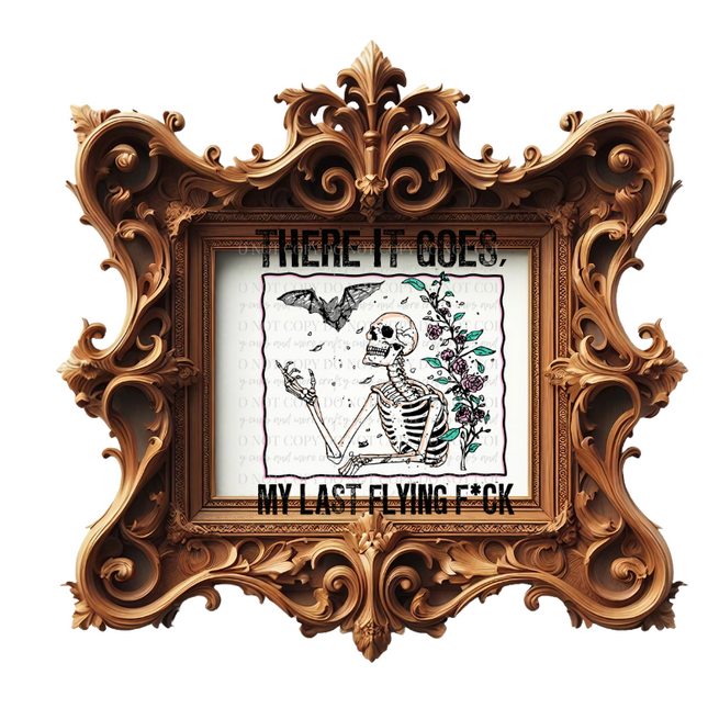 There it goes, Funny, Sarcastic, UV, Sticker, Decal