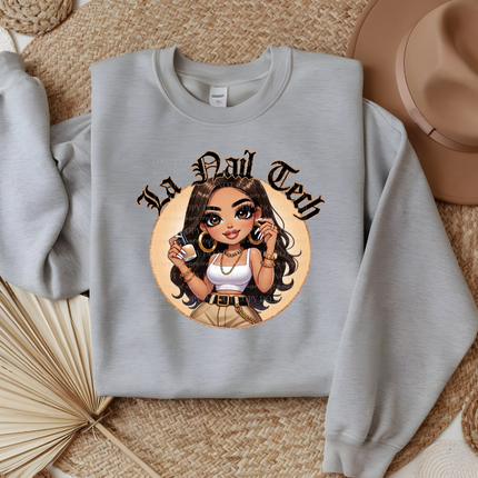 La Nail Tech, DTF Transfer, Chola Style, Chicana