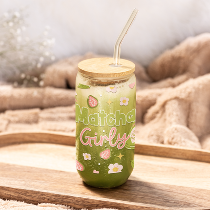 Matcha Girly, Pastel, UV Wrap, Matcha Lovers, Girly Aesthetic