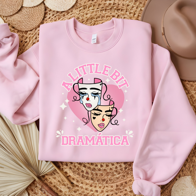 A little Bit Dramatica, DTF Transfer, Smile Now Cry Later, Chicana