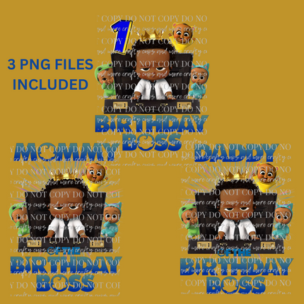 Boss Baby, 1st Bday, PNG BUNDLE