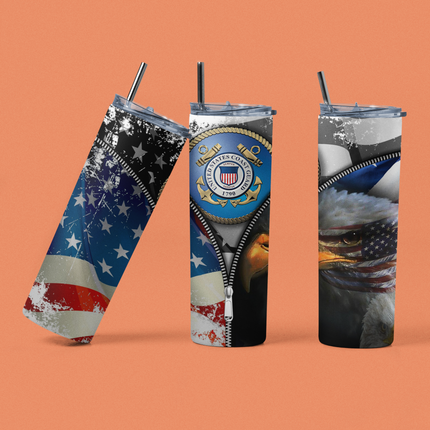 Military Tumbler-20oz Stainless Steel