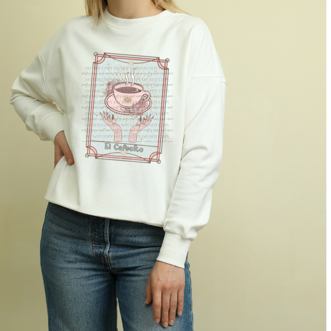 El Cafecito, Loteria, Sublimation Tranfser