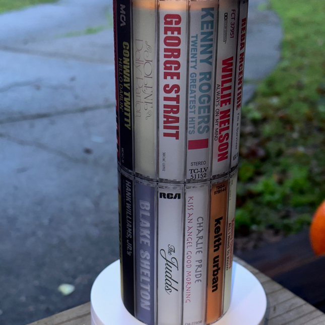 Old Time Country, Frosted Glass Tumbler