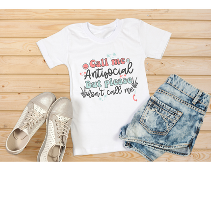 Antisocial- Screen Print Transfer