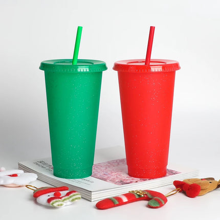 Glitter Crafty Cold Cups (Set of 5) 16oz/24oz