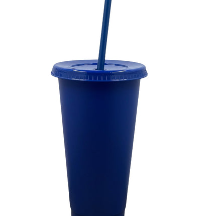 Solid Color Cold Cups (Set of 5) 24oz
