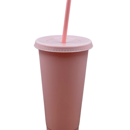 Solid Color Cold Cups (Set of 5) 24oz