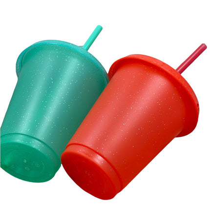 Glitter Crafty Cold Cups (Set of 5) 16oz/24oz