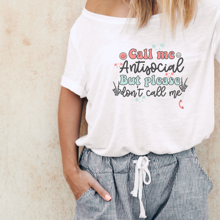 AntiSocial Sublimation Transfer