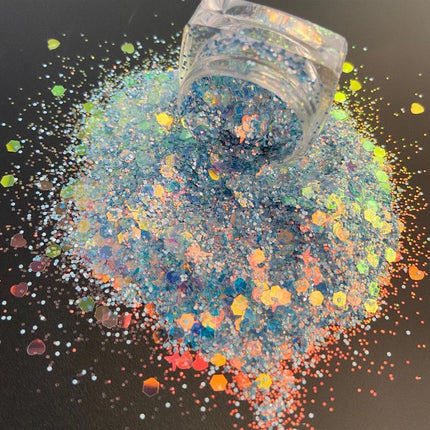 Baby Blue Chunky Glitter (2oz)