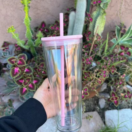 Double Wall Acrylic Tumbler 24oz