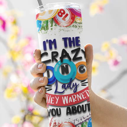 Bingo Lady, Stainless Steel Tumbler