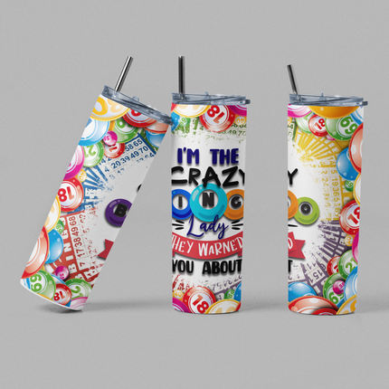 Bingo Lady, Stainless Steel Tumbler