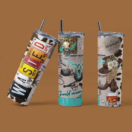 Morgan Wallen, Stainless Steel Tumbler, Wasted