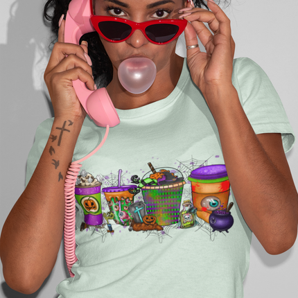 Halloween Coffee, Sublimation Transfer