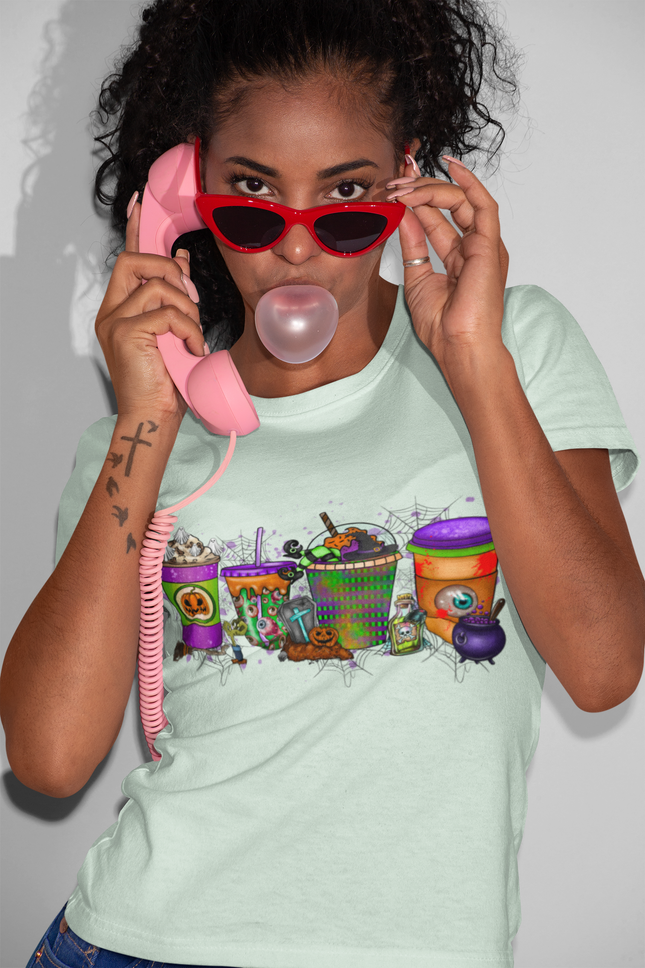 Halloween Coffee, Sublimation Transfer