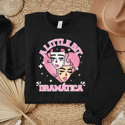A little Bit Dramatica, DTF Transfer, Smile Now Cry Later, Chicana