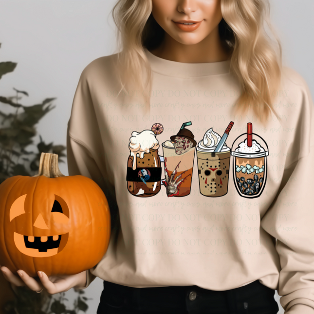 Killer Lattes-Sublimation Transfer