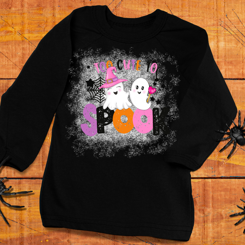 Too Cute To Spook-Sublimation Transfer