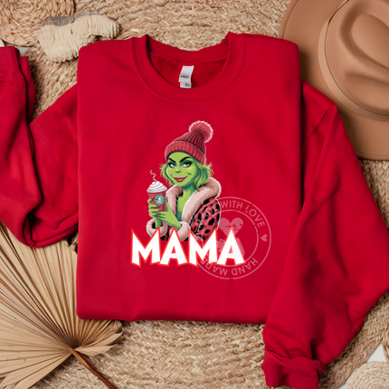 Mama Grinch, Grinchmas, DTF Transfer