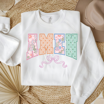 Amen, Ready to Press, DTF Transfer