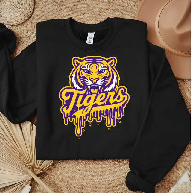 Tigers, Mascot, DTF Transfer