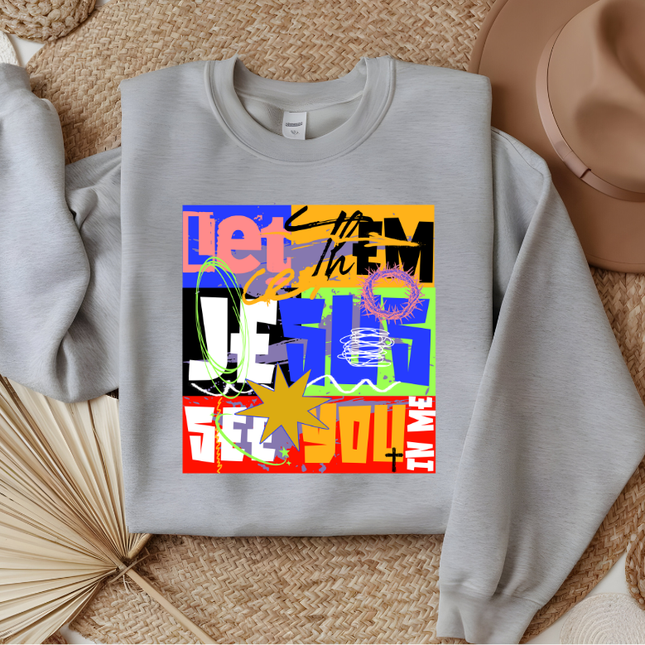 Let Them See You in Me, Religious, Faith, DTF Transfer